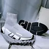 Projektowanie skarpet Casual Shoes Platform Men Mens Woman Błyszcząca dzianina Speed ​​2.0 1.0 Trener Runner Socker Sock But Master Exposated Women Sneakers Bothies Paris 35-45