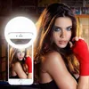 Flash LED de remplissage de beauté pour Selfie, lampe annulaire d'extérieur, Rechargeable pour tous les téléphones portables