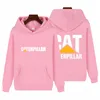 Maycaur Trend Trend Car Wothshirt Lose Oversize Caterpillar Coodie Casual Fashion Solid Color Outdoor Travel Juper H09101644198