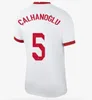 2021 Turkije Nationale Team Soccer Jerseys Celik Demiral Ozan Kabak Calhanoglu Yazici Home Away White Red Football Shirt Training Uniformen Thailand