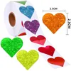 Wall Stickers Gift Sealing 500 Pcs Red Love Heart Design Diary Scrapbooking Festival Birthday Party Decorations Labels