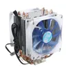 92mm 3 Pin azul LED Copper CPU refrigerador refrigerador de calor dissipador de calor para Intel LGA775 / 1156/1155 AMD AM2 / 2 + / 3