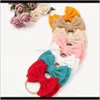 Baby Maternity Drop Delivery 2021 Big Bow Baby Headband 10 Colors Nylon Elastic Infant Toddler Kids Children Headwear Girls Hair Accessories