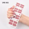 Stickers & Decals 22 Posts/1 Sheet Nail Art UV Gel Polish Wraps Strips Full Cover Colorful Manicure Tool