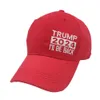 President Trump 2024 I 'll Be Back Letter Hat Designers Baseball Ball Hats Unisex Anti Biden Snapback Summer Sun Visor Beach Caps GGA4589