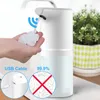 Touchless Automatic Sensor Soap Dispenser Foam USB Laddning Smart Infraröd Flytande Hand Sanitizer 211206