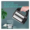 Ketki elektryczne 05L Mini Portable Kettle Herba Kawa ze stali nierdzewnej 1000W Podróż w wodzie Potrawka do EL Family Trip Haeger252W5081944