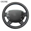 GNUPME Black Artificial Leather Car Steering Wheel Cover for Prius 20(XW20) 2004 2005 2006 2007 2008 2009