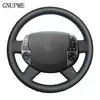 Housse de volant de voiture en cuir artificiel noir GNUPME pour Prius 20 (XW20) 2004 2005 2006 2007 2008 2009