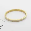 Carving Roman Numeral Lover Cuff Bracelet Bangle Män Kvinnor Bytbar Guld Silver Färg Unisex Bangle Bröllop Smycken Q0719