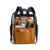 Storage Bags Insert Bag Multi Layers Backpack Organizer Multi-pocket For Rucksack Felt Cloth Durable WY1483