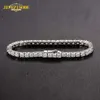 sterling silver tennis bracelet with diamonds