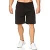 Mäns Shorts Mens Casual Fashion Flax 2021 Sommar Linne Solid Kort Byxor Man Sport Running Training Bermudas Oversiszed 3XL