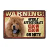 warnung hund zeichen