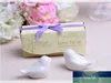 Party Favor 20pcs / lot (10boxes) Cadeau de mariage mignon Oiseaux d'amour Salières et poivrières en céramique Faveurs pour la décoration Souvenirs1 Conception experte à prix usine Qualité