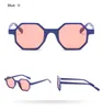 7 ألوان مثمن النظارات الشمسية للجنسين uv حماية نظارات الشمس في الرياضة النظارات الشمسية الرجعية في الهواء الطلق نظارات