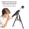 Binocolo telescopio Astronomico per osservare la luna per bambini Adulti Principianti di astronomia Obiettivo 20X 30X con mirino cercatore9671881