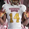 Personnalisé Mississippi State Bulldogs College Football Jersey Stevens Garrett Shrader Jo'quavious Marks Tyrell Shavers Dak Prescott Willie Gay Austin Williams Rogers