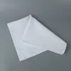 Простое белое кухонное полотенце из 100% полиэстера с льняным рисунком для сублимации