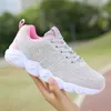 Top High Quality Womens Sports Running Shoes breathable soft bottom casual ladies female students