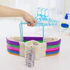 Вешалки стойки пластиковые вешалки для отделки рамы компаньоны для хранения практической домашней одежды держатель