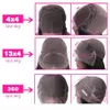 Parrucca frontale frontale a 360 pizzo brasiliano wig wig 13x4 pizzo frontale parrucche per capelli umani per donne nere mtodossic remo capelli 4x4 wigs9713026