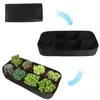 4/8 Grid Gardening Felt Planting Bag Tuin Planter Bloem Potten Lay-out Waterdichte Bloempot Indoor Outdoor Gebruik / Planters