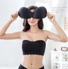 Reggiseno sexy senza spalline invisibile senza cuciture liscio senza cuciture da donna Reggiseno imbottito Lift Ultimate Bras 210728