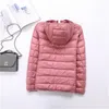 2022 New Women Thin Down Jacket White Duck Down Ultralight Jackets Autumn And Winter Warm Coats Portable Outwear For Mother's Days Gift