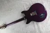 Top Quality personaliza Purple Tiger Clip conchas guitarra elétrica guitarra de hardware dourado em estoque 177387517