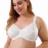 Broderie Bras Sous-Vêtements Femmes Plus La Taille Sexy Mince Soutien-Gorge Dentelle Soutien-Gorge Noir Blanc Gris 36 38 40 42 44 48 50 52 54 F G H I 211110