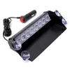 新しいスタイリング8 LED Redblue Police Strobe Flash Lights Dash Emergence Firemen 3点滅自動フォグランカー警告灯5119003