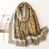 Autumn Fashion Luxury Viscose Scarf Geometric Floral Fringe Hijab Shawls and Wraps Female Foulards Echarpe