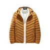 Wholesale Mens Hooded Down Jacket Fashion Trend Couples Zipper Plus Size Puffer Coats Designer Winter Male Luxury Bread Warm Puff Jackets