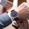 Ochstin heren horloge mechanische automatische horloges voor heren lederen lichtgevende klassieke luxe polshorloge mannelijke zaken retro man klok Q0902