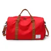 Mode sacs polochons en plein air lettre conception bagages hommes loisirs sport sac à main sac de voyage unisexe