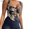 Sexy cyber y2k corset crop tank tops cottagecore om vrouwen te slijten 90s goth esthetische harajuku gotische kleding streetwear 23450p 210712