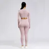 Women's Tracksuit Womens 2-piece Tight Set Woman 2 Pieces Tracksuits Plus Size Women Clothing Leggings For Fitness Crop Top 210802