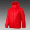 New Boca Juniors Cotton coat Men Down Jacket with sweater hoodie tracksuits soccer football winter clothes wind suits