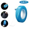 Multifunctional Home Improvement Double Sided Tape Nano Transparent No Trace Acrylic Tape Reuse and Waterproof 40P