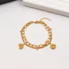 double bracelet gold