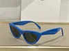 Zonnebril voor mannen en vrouwen zomer stijl anti-ultraviolet retro schild lens plaat onzichtbare frame mode-bril willekeurige doos 40019