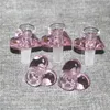 20 stks Hartvorm 14mm 18mm Glazen Kommen Mannelijke Joint Hookah Glas Kom Stuk Voor Bong Olie Rig Water Pijp Ash Catchers