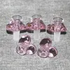 20pcs heart shape 14mm 18mm Glass Bowls Male joint hookah Glass Bowl Piece For Bong Oil Rig Water Pipe Ash Catchers