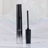 Großhandel kundenspezifische Make-up-Verpackung Lipgloss schwarze Tube verblasste leere leere Flasche 6 ml Kunststoffbehälter Doe Foot Applikator