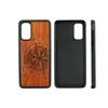 2021 Ny designmönster Trä Telefon Väskor för Samsung Galaxy S9 S10 S20 A8 A52 Trä Bamboo TPU Fashion Luxury Custom Logo Back Cover