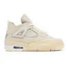 4 Basketskor 4s Universitet Blå Taupe Haze Black Cat Fire Red White Cement Cactus Jack Mens Womens Trainer Sport Sneakers