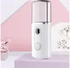 Portátil USB Nano Mister Facial Steamer Face Air Humidifier Facial Névoa Pulverizador Hidratante Limpeza 20ml Triângulo Umidificadores RRB11709