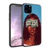 cases for iPhone 12 mini 11 Pro X XS XR Max Fashion Black Girl Soft TPU Phone Cover1872601