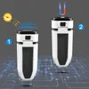 XANES® 60LED Solar Camping Light 1500LM 5 Modes USB Charging Night Fishing Hanging Waterproof Folding Emergency